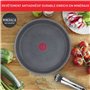 Tefal Ingenio Lot de 3 casseroles 16/18/20 cm + poignée amovible, Induction, Revêtement antiadhésif, Empilable, Compatible lave-