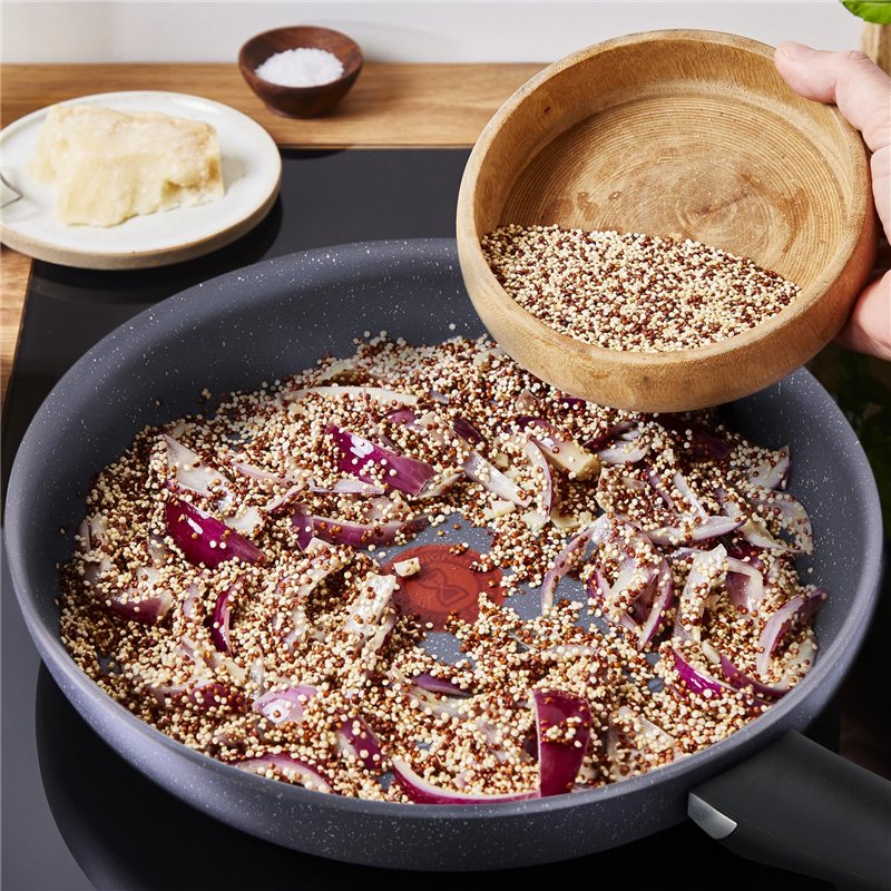 Image secondaire de Tefal Ingenio Poêle 24 cm, Induction, Revêtement antiadhésif, Empilable, Compatible lave-vaisselle, Fabriqué en France, Natural 