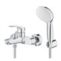 GROHE Mitigeur monocommande Eurosmart avec pommeau de douche Chromé