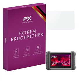 atFoliX Protection Écran Film de verre en plastique compatible avec Autel MaxiDAS DS808 Verre film protecteur, 9H Hybrid-Glass F