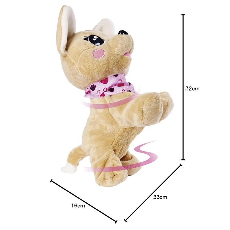 Image secondaire de Simba - Chi Chi Love Baby Boo - Chien Peluche Interactive - Réagit à 12 Ordres - 60 Sons Différents - Version Française - 105893