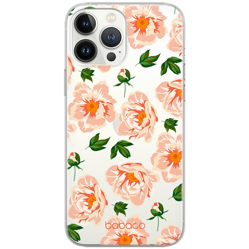 Babaco ERT Group Coque de téléphone Portable pour Samsung S21 Plus Original et sous Licence Officielle Motif Flowers 014 Parfait