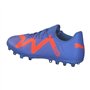 PUMA Mixte Future Play MG Chaussure de Football, Bleu Glimmer Blanc Ultra Orange, 44 EU