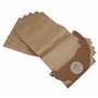 vhbw 5x Sacs remplacement pour Kärcher KFI 252, 6.904-143.0, 4002667015317 pour aspirateur - papier marron
