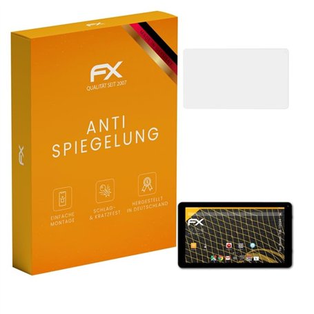 atFoliX Protecteur d'écran compatible avec Denver TIQ-10494 Film Protection d'écran, antiréfléchissant et absorbant les chocs FX