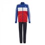 adidas B Tiberio TS Survêtement, Bleu/Blanc/Blanc, 10 años Garçon