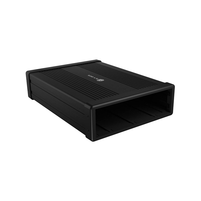 ICY BOX Boîtier externe 5,25 pouces pour lecteurs Blu-ray et DVD, USB 3.0, Boîtier externe pour graveur de DVD, Boîtier pour gra