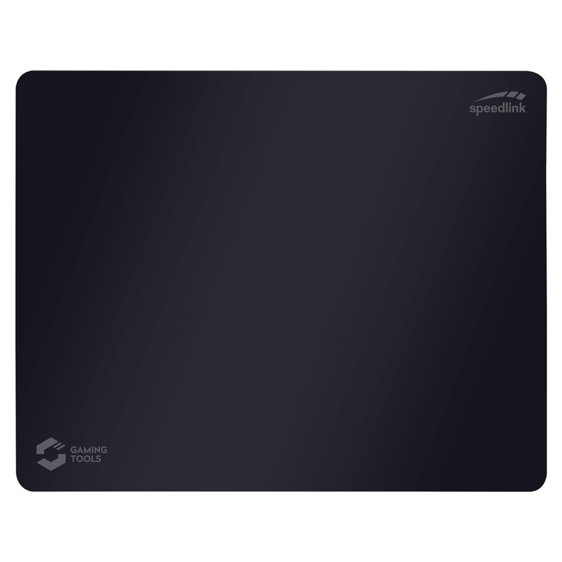Speedlink ATECS Tapis de Souris Gaming Taille M - 38x30cm, Compatible Souris Laser et Souris Optique, Noir