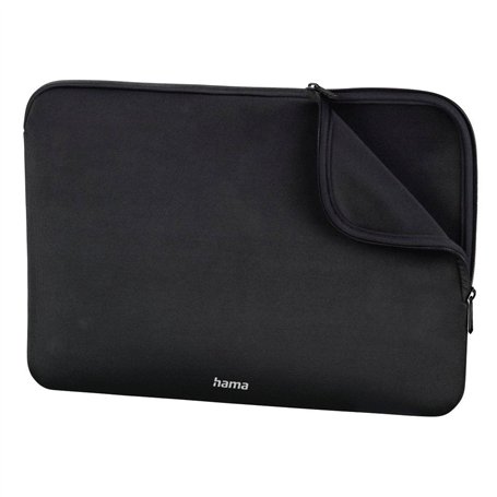 Hama Housse Ordinateur 13.3 Pouces (Pochette Ordinateur Neoprene, Protection Laptop, jusqu'à 34 cm) Noire