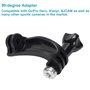FLYAMAPIRIT Adaptateur vertical à 90 degrés pour caméra d'action GoPro Hero et autres caméras de sport