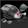 Spirit Of Gamer XPERT M800, Souris Gamer Sans Fil Rechargeable, 9 Boutons Programmables, Capteur Optique 10 000 DPI, 11 effets d