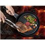 Tefal G28806 Hard Titanium On Poêle à frire 28 cm - Aluminium - Revêtement antiadhésif sans danger - Indicateur de température -