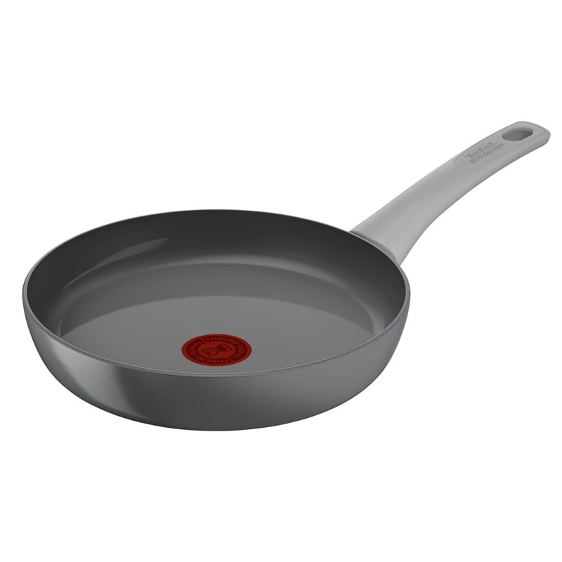 TEFAL Renew On Poêle antiadhésif céramique induction, Rouge, 20 cm