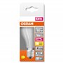 OSRAM Lampe à LED dimmable Superstar avec un rendu des couleurs particulièrement élevé (CRI90), E27-base, verre dépoli ,Blanc ch