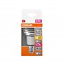 OSRAM Lampe LED dimmable Superstar avec un rendu des couleurs particulièrement élevé (CRI90), E27-base, verre clair ,Blanc chaud