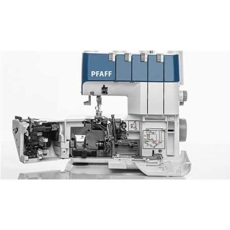 PFAFF Machine à coudre Admire 1000 Multicolore Aluminium 4 fils 16 points différents Facile à utiliser