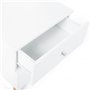 IDMarket - Lot de 2 Tables de Chevet Emmie scandinaves 2 tiroirs Blanc