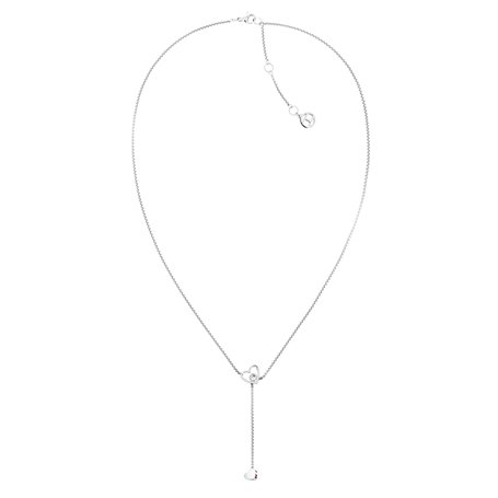 Tommy Hilfiger Jewelry Collier pour Femme en Acier Inoxydable avec un Pendentif en Forme de Cœur - 2780671