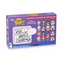 Funko Bitty Pop Disney Princess - Ariel, Mulan, Tiana et une Mini-figurine Mystère en Surprise - 2.2 Cm Collectionnable - Étagèr
