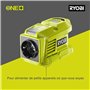 RYOBI - Mini-outil multifonction 4V - 5 000-25 000 tr/min - changement d'accessoires sans outil - Câble USB C - Livré avec 15 ac