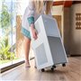 Cecotec Climatiseur Portable ForceClima 9150 Style. 9000 BTU, Surface de 16 m², Écran LED, 4 Modes et 2 Vitesses, Minuterie, Rou