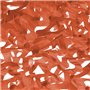 IDMarket - Voile d'ombrage rectangulaire Design ombrière Camouflage 4x6 M Terracotta