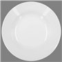 Lot De 6 Assiettes Creuses Rondes - D 20 Cm - Blanc