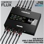 Reloop Flux - Interface DVS USB-C 6x6 IN/OUT pour Serato DJ Pro, 24 bits/96 kHz, compatible avec platines, CDJ ou autres lecteur