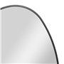 Atmosphera - Miroir Rosalia - métal - Noir - 55x75 cm
