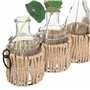 Atmosphera - Set de 5 soliflores - Verre - H29-5 cm