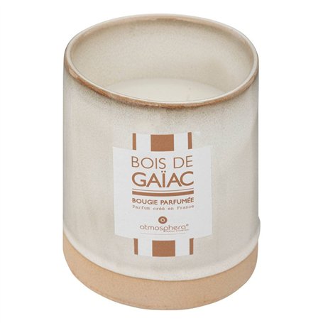 Atmosphera - Bougie parfumée Marty - Bois de gaïac - 600g