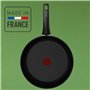 Tefal Renew On Poêle à crêpes 25 cm, Induction, Revêtement céramique antiadhésif, Surface résistante, Eco-Design, Indicateur de 