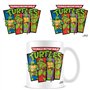 Tasse à café Tortues Ninja Teenage Mutant (personnage classique) 325 ml Grande tasse dans une boîte cadeau de présentation. Tass