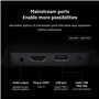 Xiaomi Mi TV Box S 2nd Gen, Reproductrice Streaming en 4K Ultra HD, Bluetooth, Wi-FI, 2GB RAM + 8GB ROM, 2ème Génération, Noir