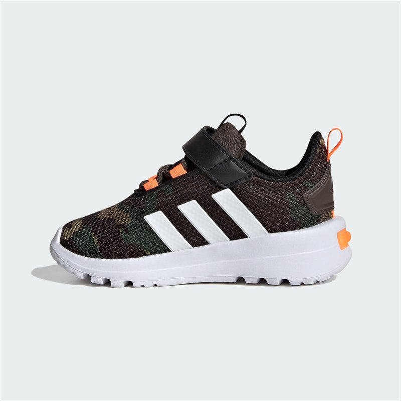 Image secondaire de adidas Mixte bébé Racer TR23 Shoes Kids Chaussures de Course, Shadow Olive/Cloud White/Orange, 21 EU