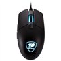 COUGAR GAMING | PACK CLAVIER SOURIS GAMING | CLAVIER + SOURIS GAMING FILAIRE HYBRIDE DEATHFIRE EX 7 COULEURS LEDS - Commutateurs