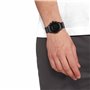 Calvin Klein Montre Analogique Multifunction à Quartz pour Homme avec Bracelet en Acier Inoxydable Noir - 25200295