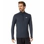 BROOKS 211492090 Dash 1/2 Zip 2.0 Sweatshirt Homme HTR Black Taille 35
