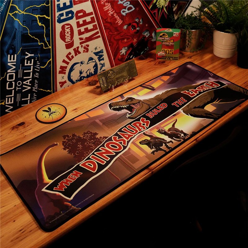 Image secondaire de FaNaTtik Ensemble sous-main et dessous de verre Jurassic Park XL