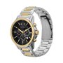 Armani Exchange Coffret montre chronographe, en acier inoxydable, et bracelet, pour homme, AX7148SET