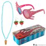 Cinereplicas Harry Potter - Trio d'Accessoires de Luna Lovegood - Inclus les répliques des Lorgnospectres, des boucles d'oreille
