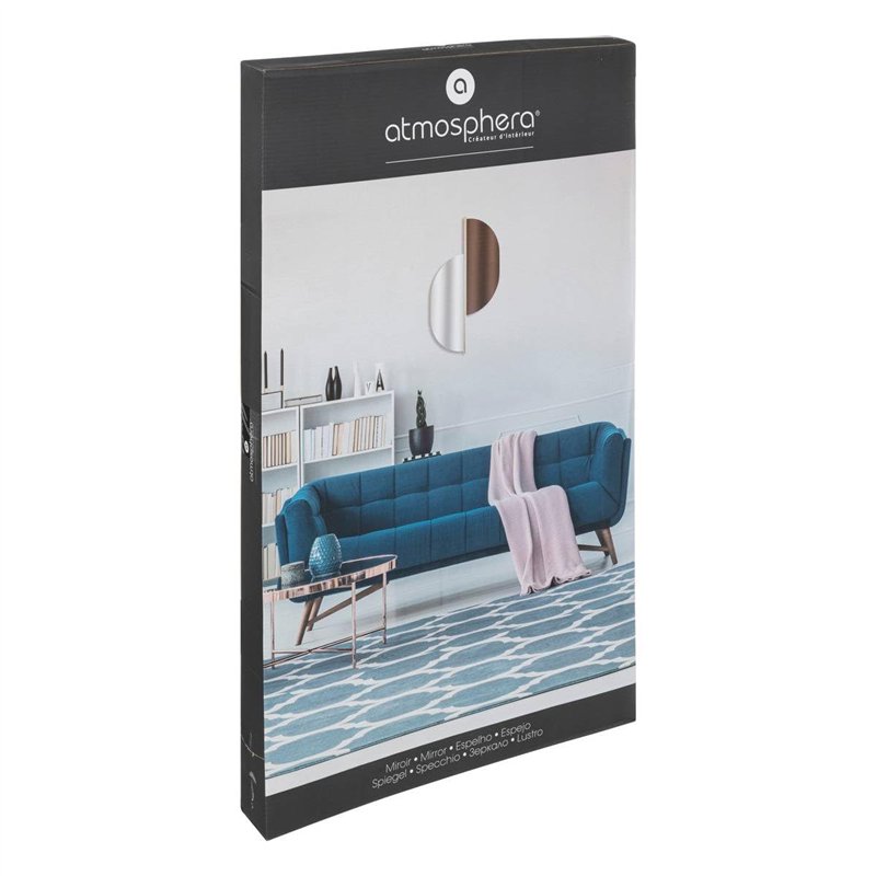 Image secondaire de Atmosphera - Miroir Le collectionneur en métal H72,5cm