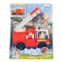 BlueY Camion de Pompier Camion de Pompiers avec Figurines de, de Bingo en pompière et de Bob Bilby Dresse l’échelle, pivote-la e