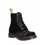 Dr. Martens Femme Vegan 1460 Crushed Velvet Black Bottes 37 EU