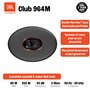 JBL Club 964M Gen 3 - Enceinte Voiture Ovale à 3 Voies de Harman Kardon Une Mise à Niveau supérieure: Haut Parleur 6x9, 255W Max