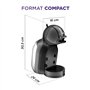 Krups Nescafé Dolce Gusto Machine à café capsules multi-boissons, 0.8 L, 15 bars, Cafetière compacte, Arrêt automatique, Taille 