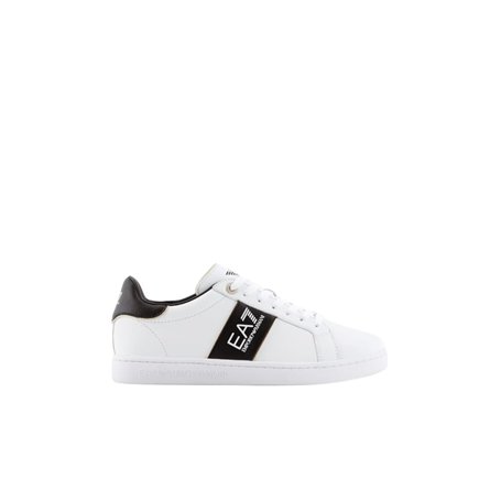 Emporio Armani EA7 Homme Classic Basket White - Black 42 EU