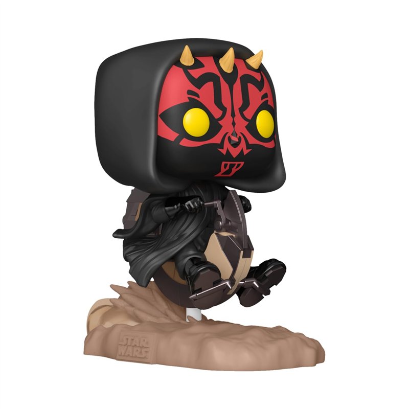 Image secondaire de Funko Pop! Rides Deluxe: Star Wars Episode 1 The Phantom Menace Anniversary - Darth Maul on Bloodfin - Dark Maul - Figurine en V