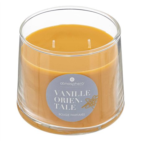 Atmosphera - Bougie parfumée Izor en verre D10cm