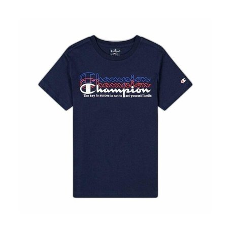 Champion T- Shirt à Manches Courtes pour Enfant, Estándar